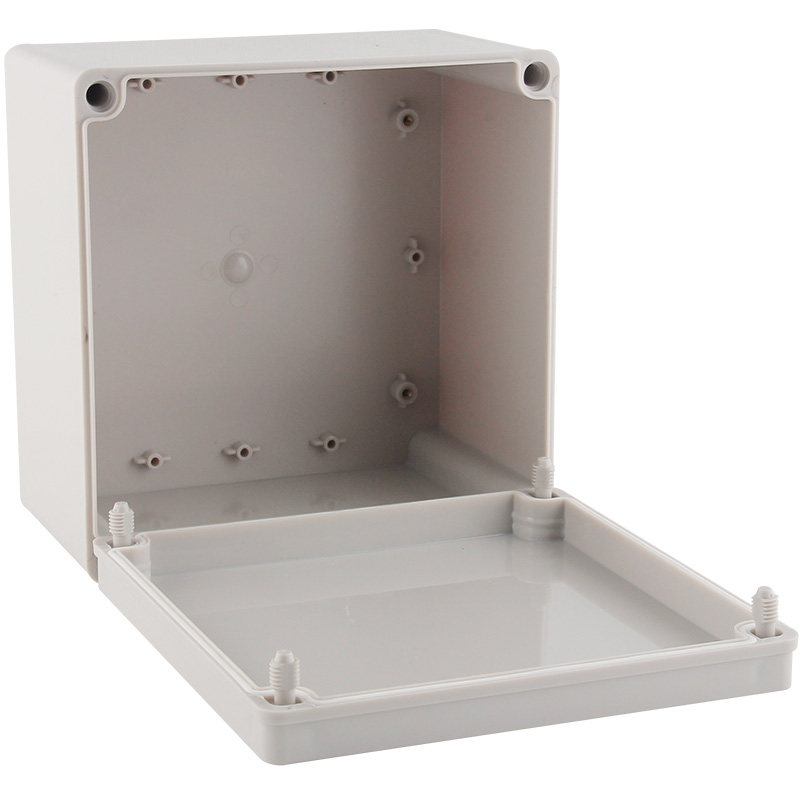 极速200*200*130防水接线盒abs密封仪表塑料外壳U安防监控盒配电