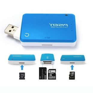 Blue New CompactY Good Flash quality USB 极速Malloom 4in1