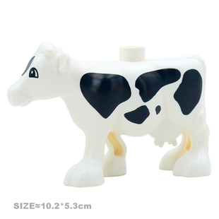 Cute Blocks Animals Accessories Horse 极速Big Cow Buildhing