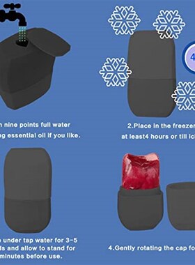 极速Silicone Ice Faoce Care Ice Facial Roller Mold for Daily