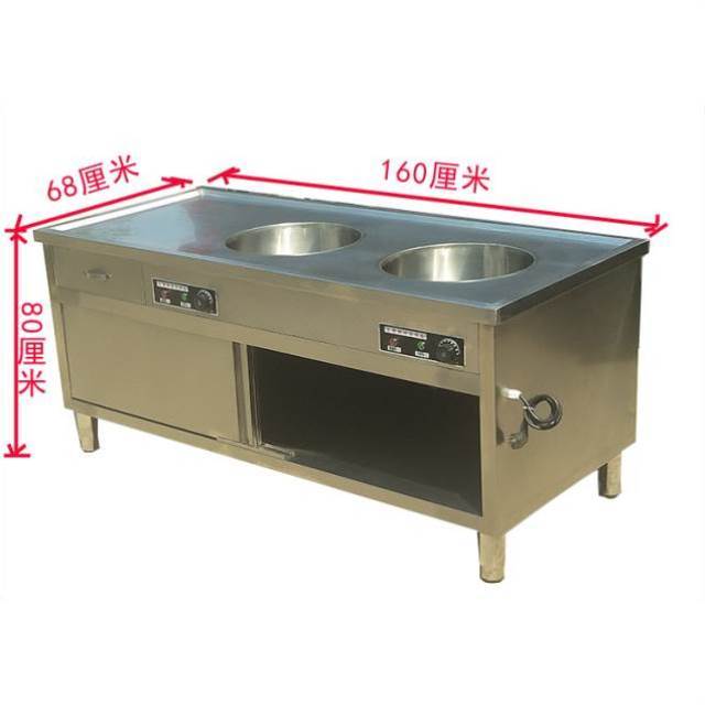 极速商用不锈钢醒面发酵售饭车电蒸汽加K热快餐包子馒头售卖台定