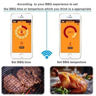 极速Digital Probe Meat Thermometer KitchKen Wireless Cooking
