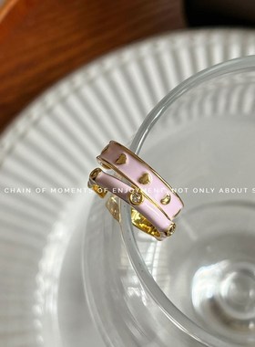 极速Sense Luxury Opening Ring Fashion PersonalityV Gift Ring