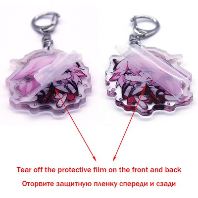 极速Anime Keychain Genshin Impact Inazuma Raiden ShoXgun for