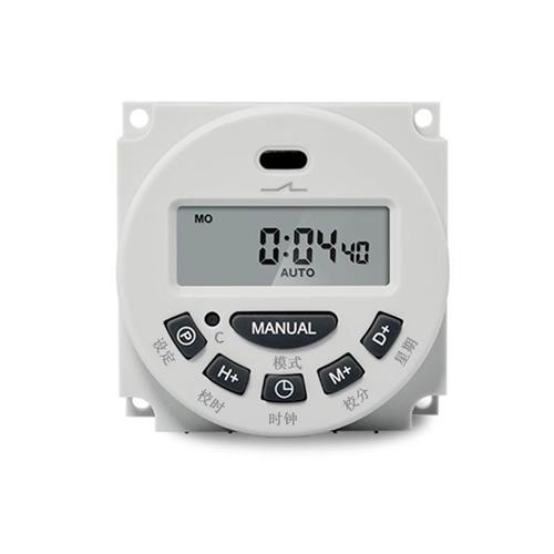 极速小型循环定时器 L701微电脑时控开关12V被动CNR101A定时开关1