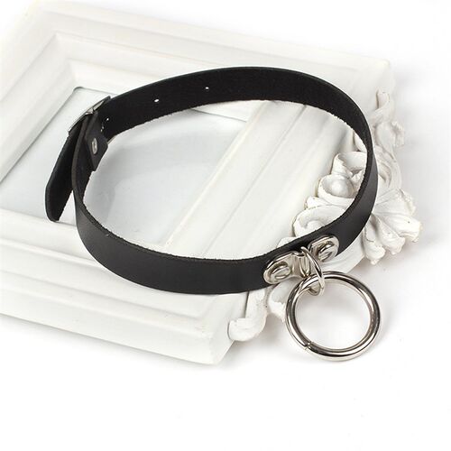 新品Necklace Collar Circle FashioGn Leather Belt Necklace