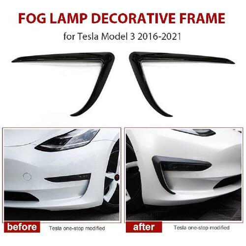 新品Front Blade Trim For Tesla Model 3 2016-2Q021 Accessorie