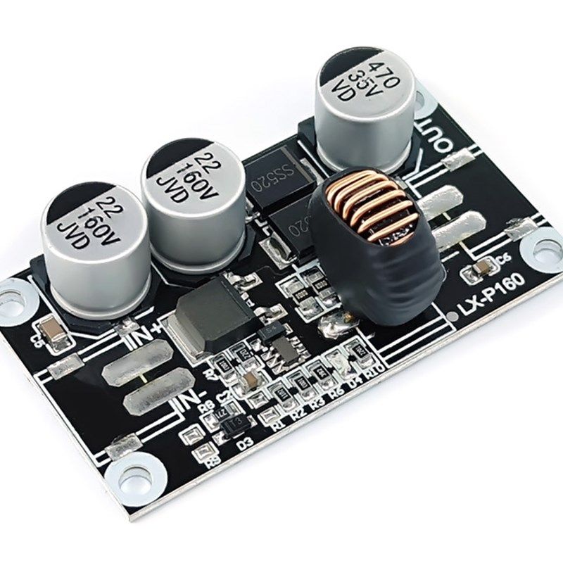 极速DC10-1115V100V96V84V72V2E4V转5V12V降压电源模组 大电流5A