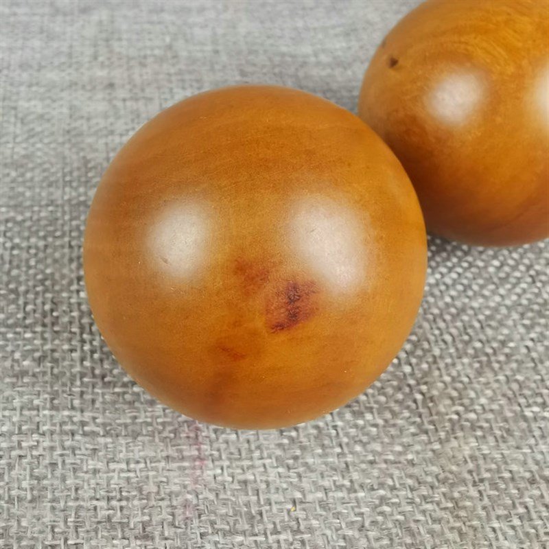 极速道用品d硬木雕刻雷击枣木把玩球保健球手球木 养生球可定制