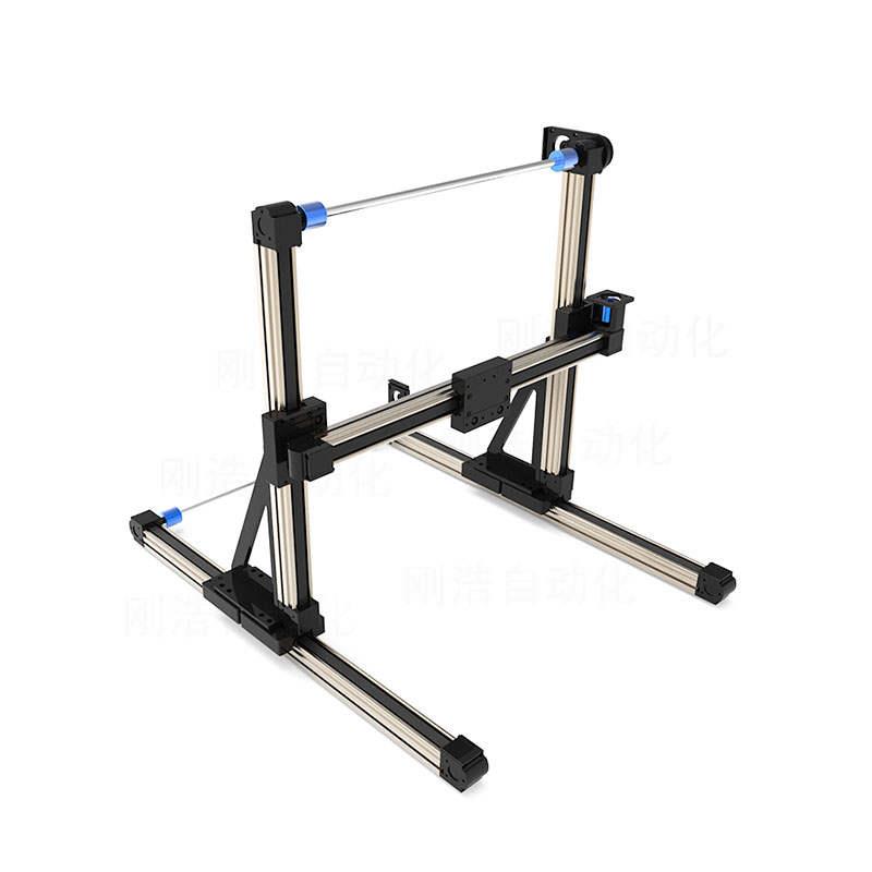 极速新品新品同步带直线模组滑台XuYZ三轴龙NJ门十字高精密自动化