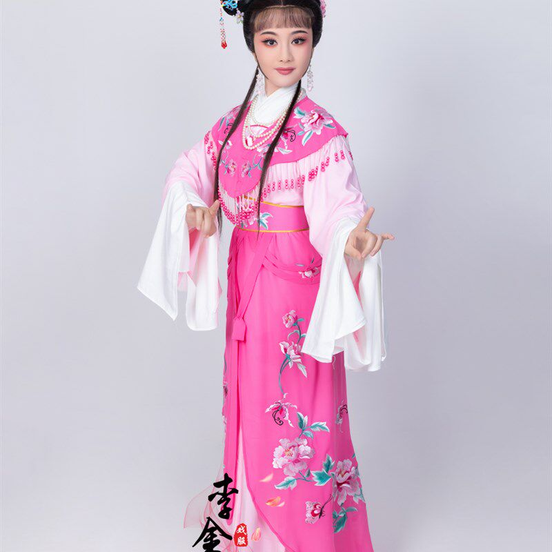 新品越剧花旦戏服新款戏t曲小姐七仙女下凡服装戏剧歌仔戏黄梅戏