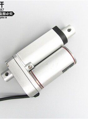 极速50mm微型电动推杆12V24V220V交流电机推拉控制伸缩Z升降缸密