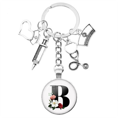 极速Latest Home Stethoscope Nzurse Syringe Keychain A-Z Roun