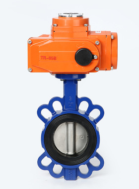 极速新D971X-16电动软密封对B夹蝶阀  不锈钢球阀304法兰球阀