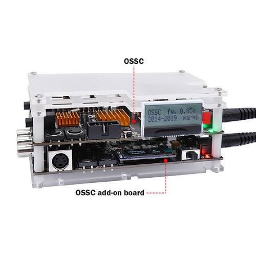 极速For NTSC/PAL Retro Game Console Accessories OSSC A.dd-on