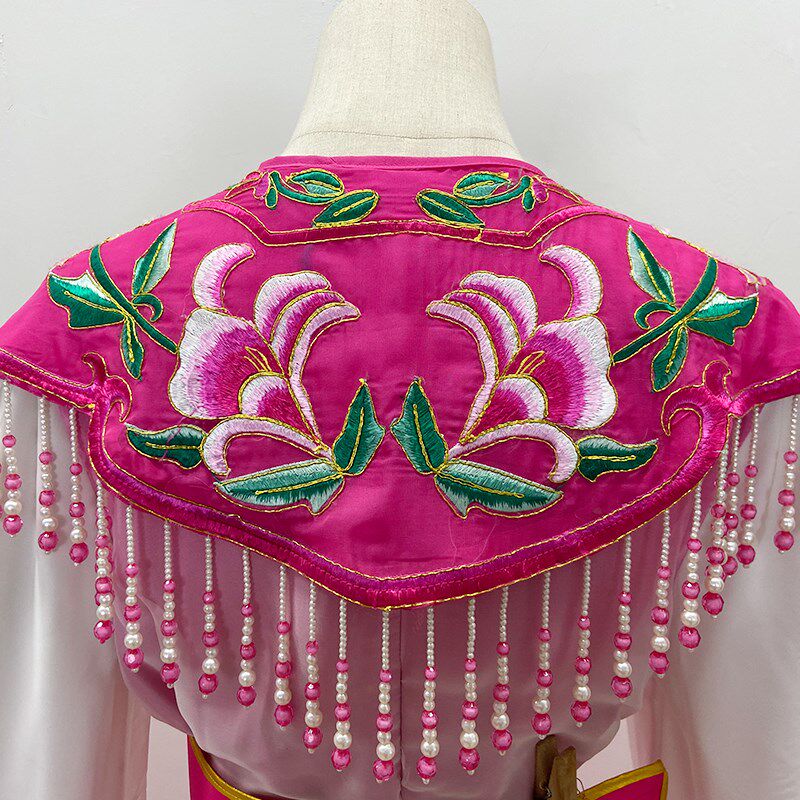 新品戏剧水袖花旦戏服古装越剧黄梅戏G演出服新款粤剧歌仔戏民族