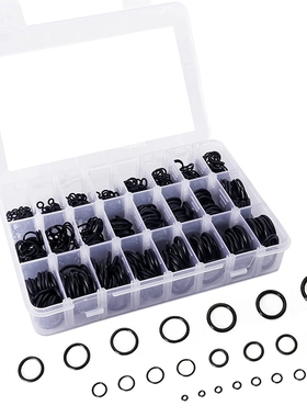 极速1200 Pcs O Rimng Kit,24 Sizes Nitrile Rubber O Rings
