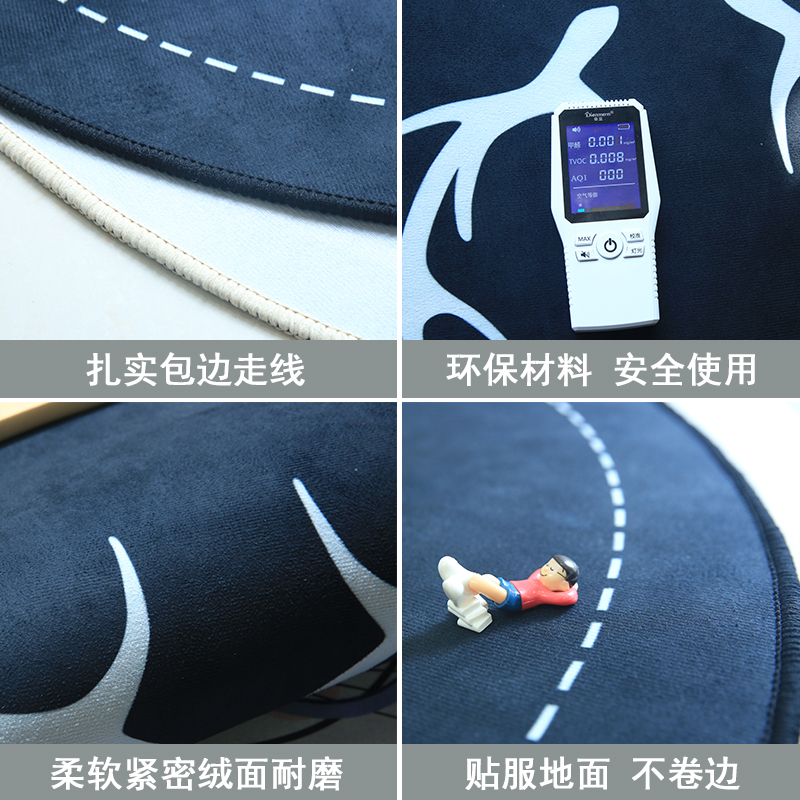加厚手搓麻将桌垫加厚s隔音防滑扑克牌九防噪音正方形毯子手麻