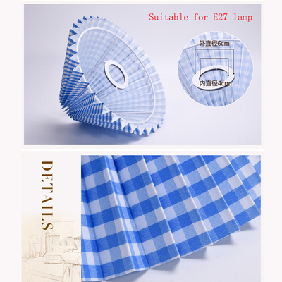 极速Newb Pleats Lampshade for Table Lamp Standing Floor Lamp