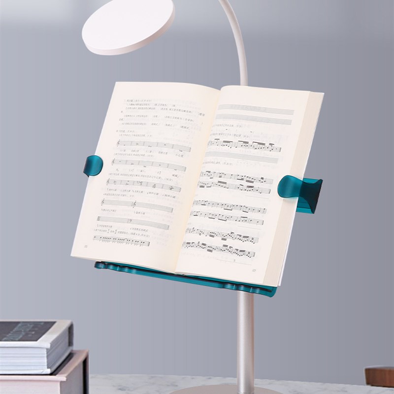 极速可升降桌面谱架可携式琴谱架子台式I歌谱电子琴书架乐谱架家