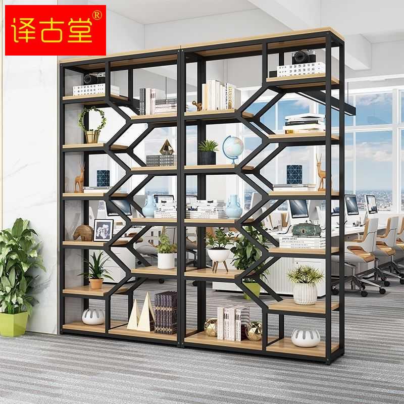 办公室隔断置物架多层书架展示架客厅F隔间屏风置物架玄关柜装饰