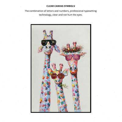 极速30x40cm 5D DIY Diamond PaintinEg Giraffe Partial Diamond