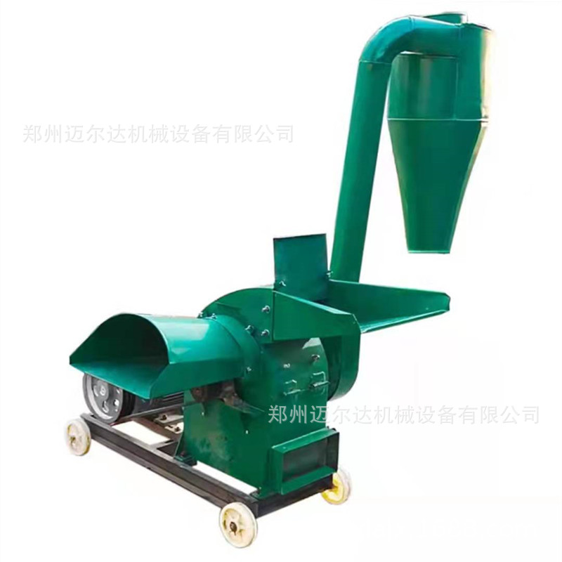 极速商用自吸式多功能饲料粉碎磨粉机小麦L木薯面粉电动齿盘磨面