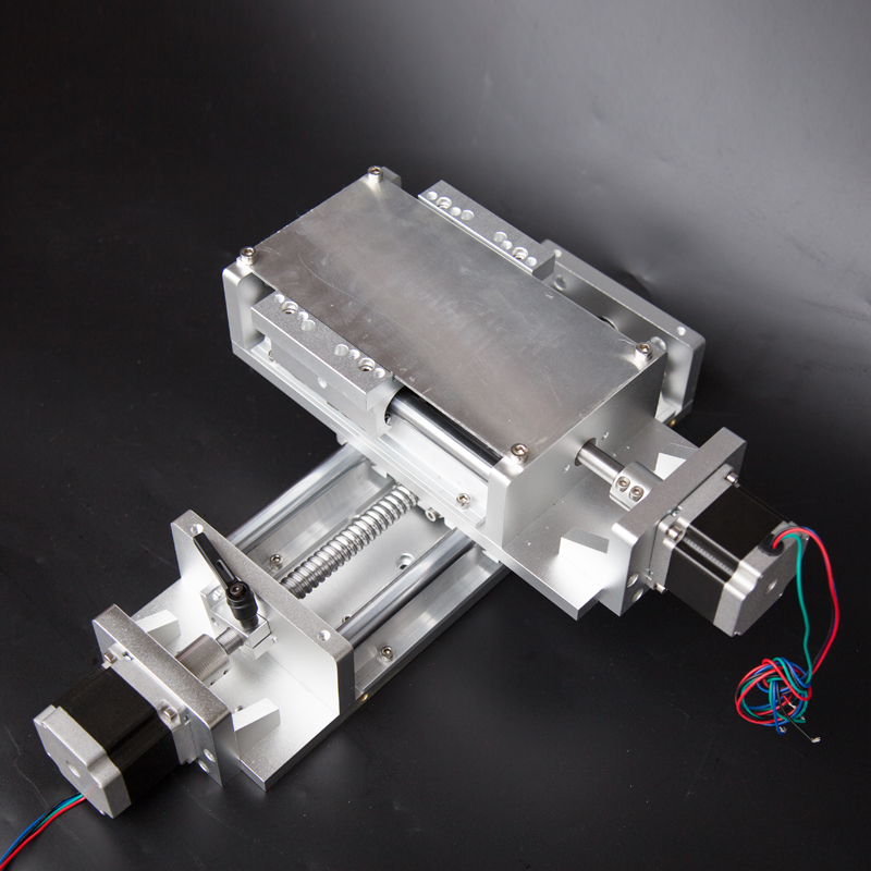 极速新品精密线性模组方导轨电动步进电机丝杆H直线Y导轨滑台机械