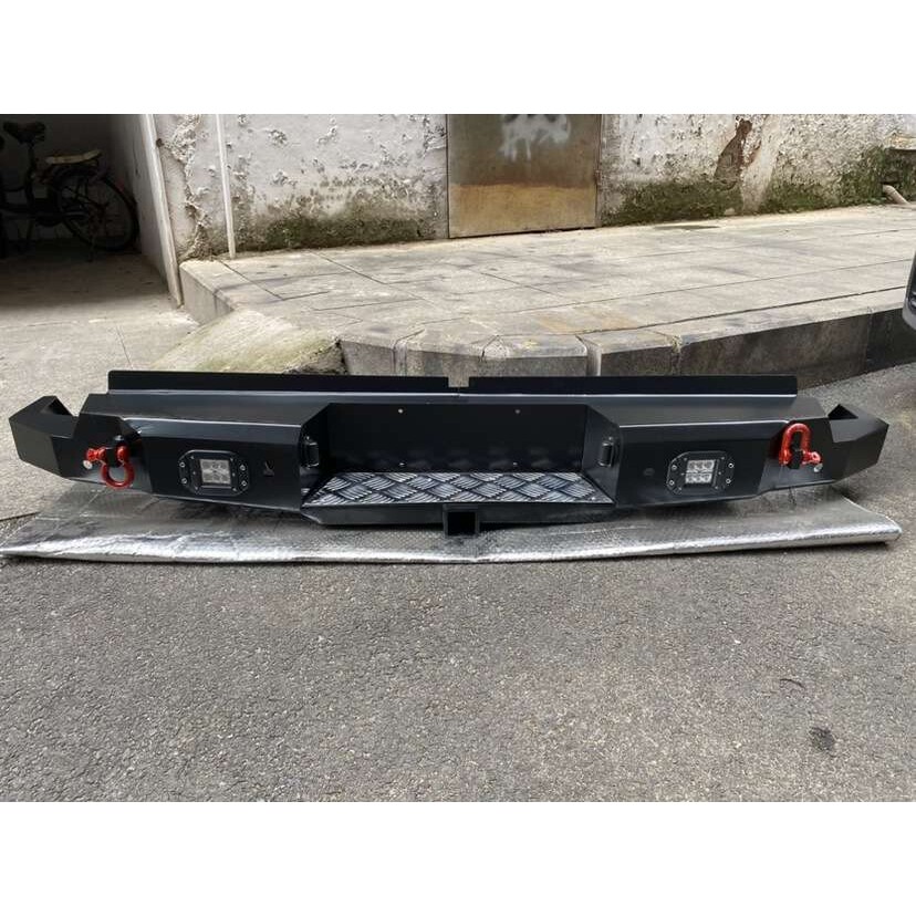 江铃域虎3/5/7/9皮卡标准/加长后竞技杠拖车杠金属保险杠唯佳