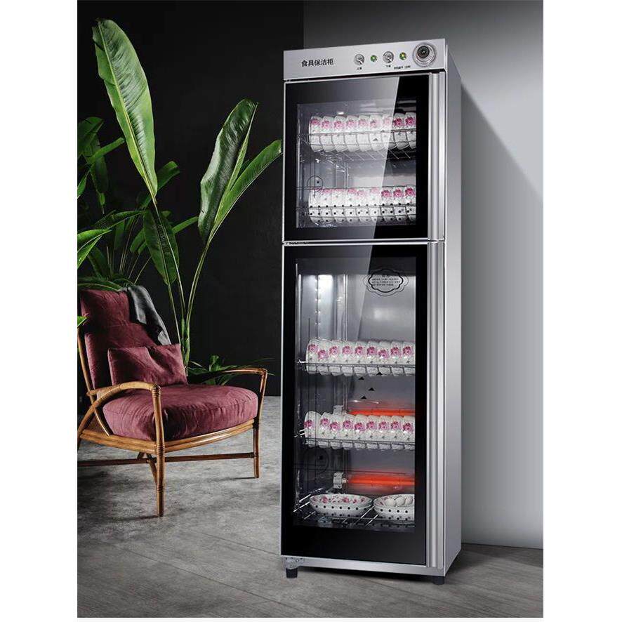 消毒柜不锈钢碗柜饭店立式商用大容量厨房密胺家用红外线消毒碗柜