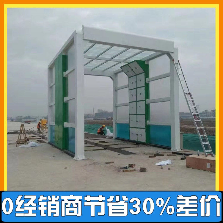 搅拌站洗车机搅拌站龙门洗车机公司矿场龙门洗车机隆茂鑫晟