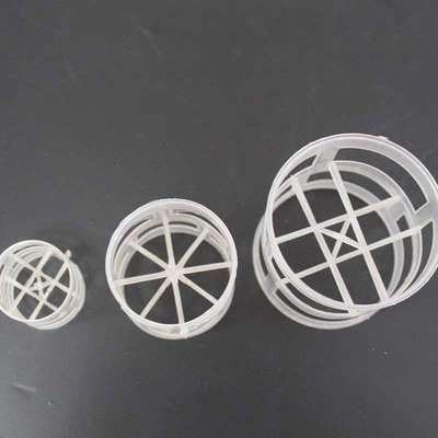 汇顺 污水处理聚丙烯填料塑料pp鲍尔环 50mm 38mm 25mm