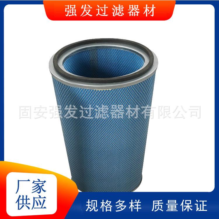 防静电阻燃滤筒拋丸机除尘器滤筒滤芯覆膜工业粉尘及进气过滤