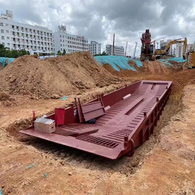 洗车槽  建筑车地工程洗轮机   全封闭工地洗车机冲洗平台