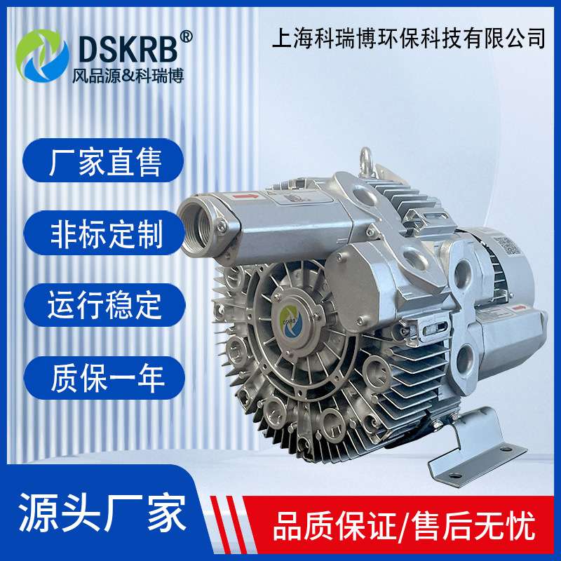 RB-32SH-2 1.5KW双段气环式涡旋风机 真空脱水 污水处理