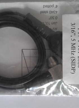 超声波测厚仪小管径探头PT-101-2000晶片直径4.76mm