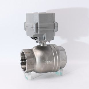 两通电动阀4-20mA0-10V0-5V不锈钢模拟量比例调节球阀DN32-DN50