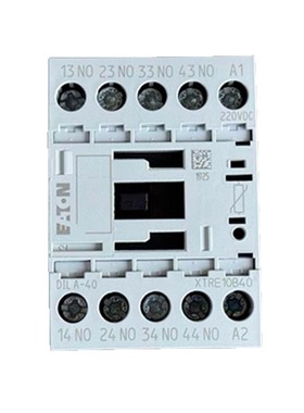 EATON/伊顿 DILA-40(110VDC220VDC)接触器式继电器XTRE10B40E0
