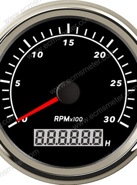 ECPC直径85MM多色背光步进电机转速表3000RPM