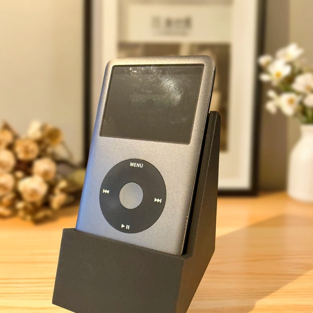 iPod5/5.5/6代60度展示底座图片