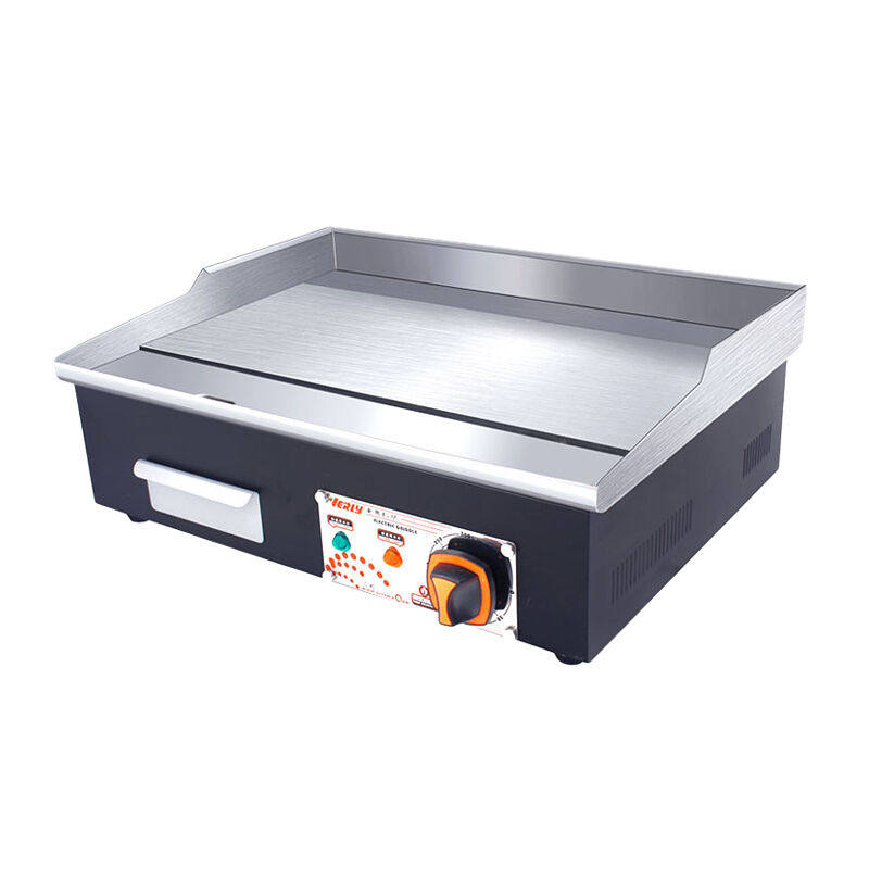 新品NGNLW扒炉833葱抓v饼机器电扒炉商用铁板鱿鱼机台湾铜锣烧机