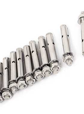 极速M8x70mm 304 Through Expansion SGleeve Bolt Anchor 10pcs