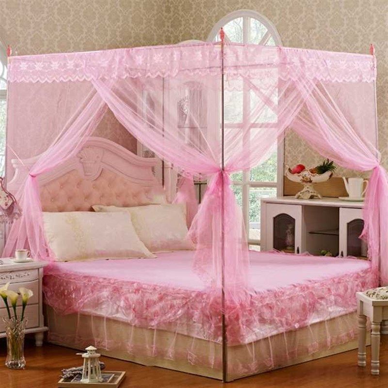 极速蚊帐支架e 落地加粗不锈钢管蚊帐杆子 蚊帐架子 蚊帐配件床架