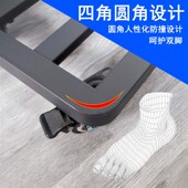 极速厂家黑色白色铁艺移动底座1米长方形1.2米托盘W万向轮加厚鱼