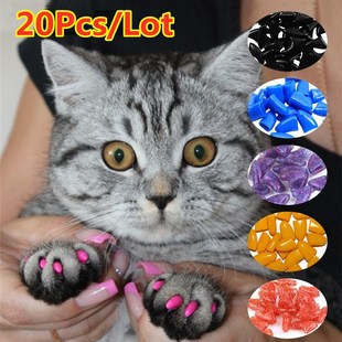 soft lcolorful Soft Claw cat Caps Nail Cat FASHION 极速New