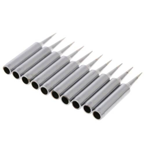 新品10Pcs Lead Free Replacement Soldering SOolder Iron Tips