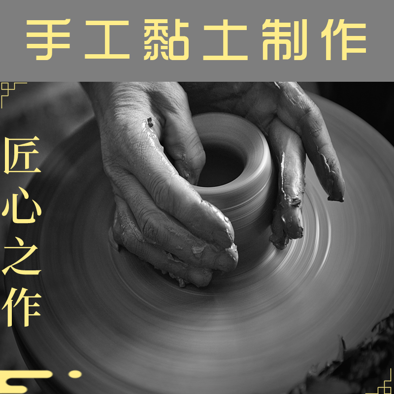极速兰花纯手工兰花盆泥瓦盆透气渗水瓦盆M花盆黑陶花盆特大泥盆