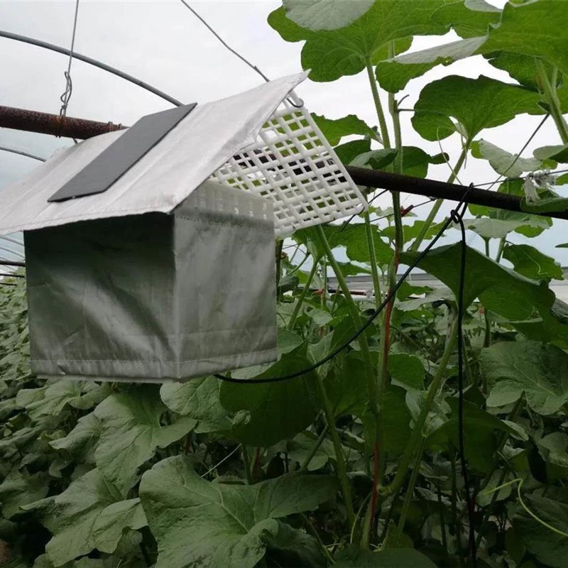 极速新款l农阳艺小站远温u湿度太能充计电温室大棚高精度程智能防