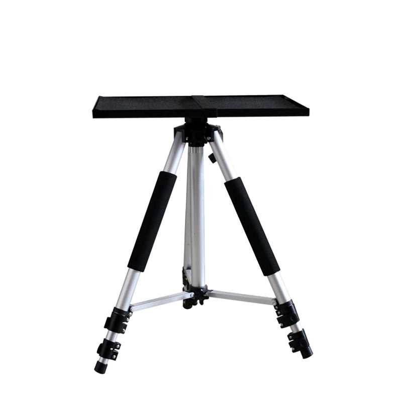 新品新品红金叶投lg影仪支架 铝合金移动可携式落地三角架 投影机