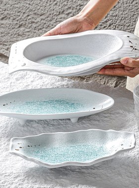 速发2025密胺火具盘子商用餐锅店菜盘仿瓷配菜餐盘创意船型异形盘